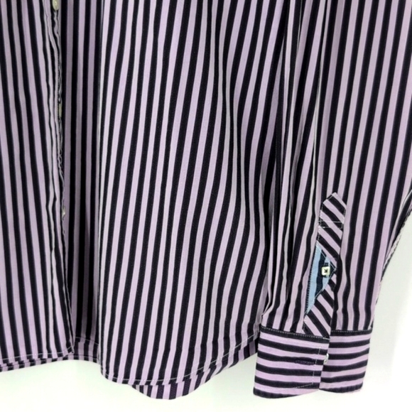 Jeremy Argyle NYC button down long sleeve shirt size large great condition ! - Picture 6 of 16